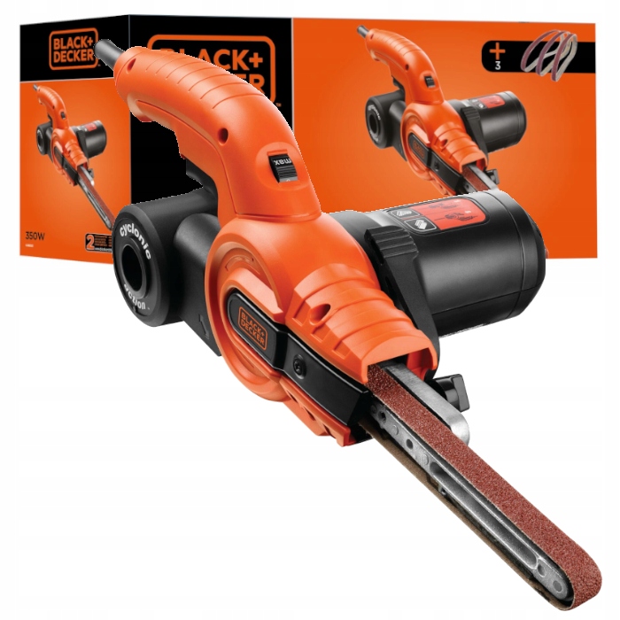 Sieťová pásová brúska Black&Decker 350 W 230 V